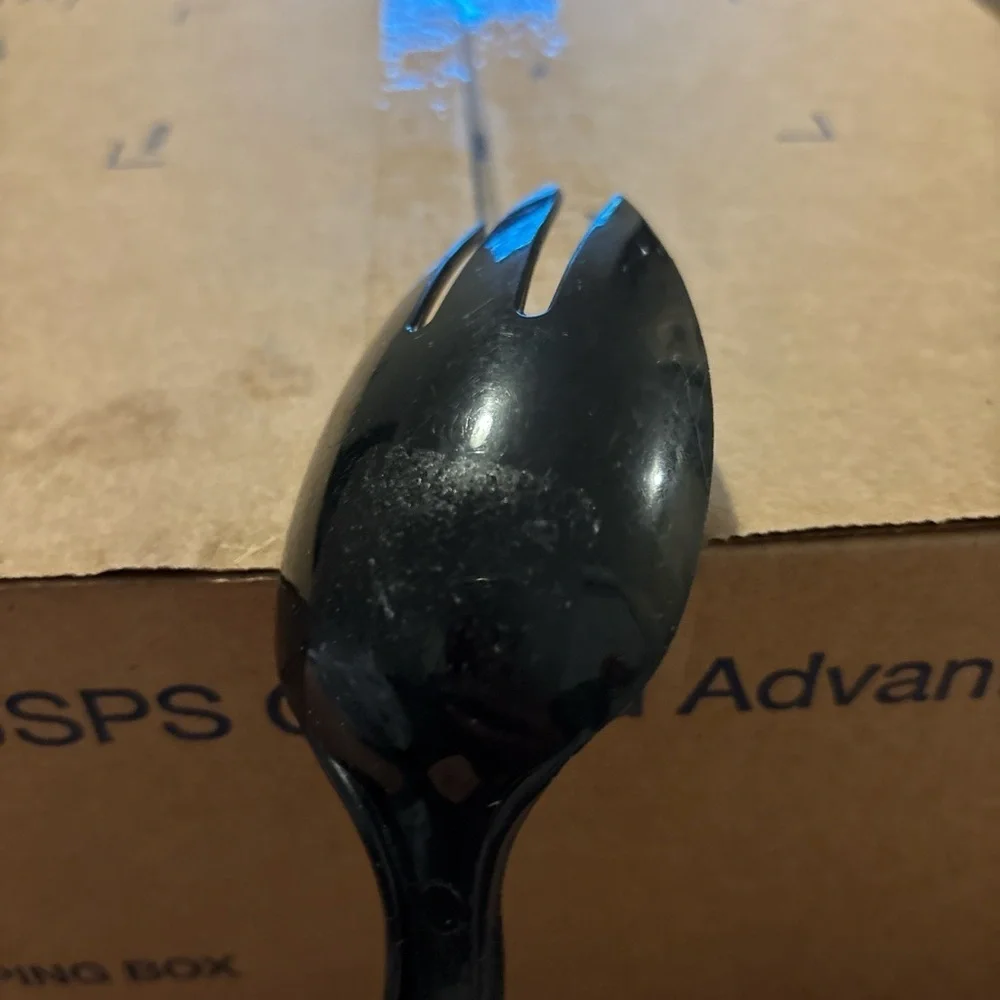 Vintage Tailor Made Black Nylon Kitchen Utensil Fork 12